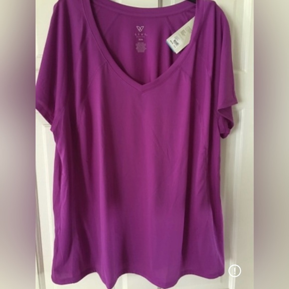 Livi Active Tops - NWT- LIVI Active for Lane Bryant V-Neck Top